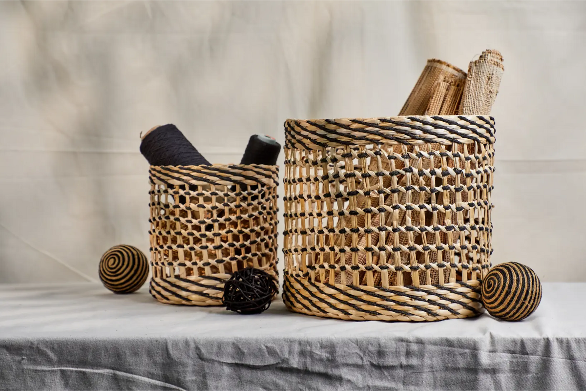 Neel multi utility banana fiber basket