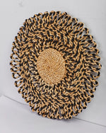 Load image into Gallery viewer, Arel – Banana Fiber Placemat with Black Weave Detail