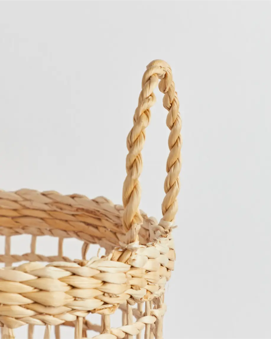 Avni banana fiber storage basket