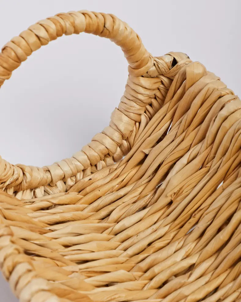 Siya handwoven banana fiber table centerpiece tray