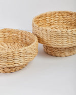 Load image into Gallery viewer, Beya - Dual-Sided Banana Fiber Storage Basket