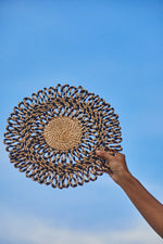 Load image into Gallery viewer, Arel – Banana Fiber Placemat with Black Weave Detail