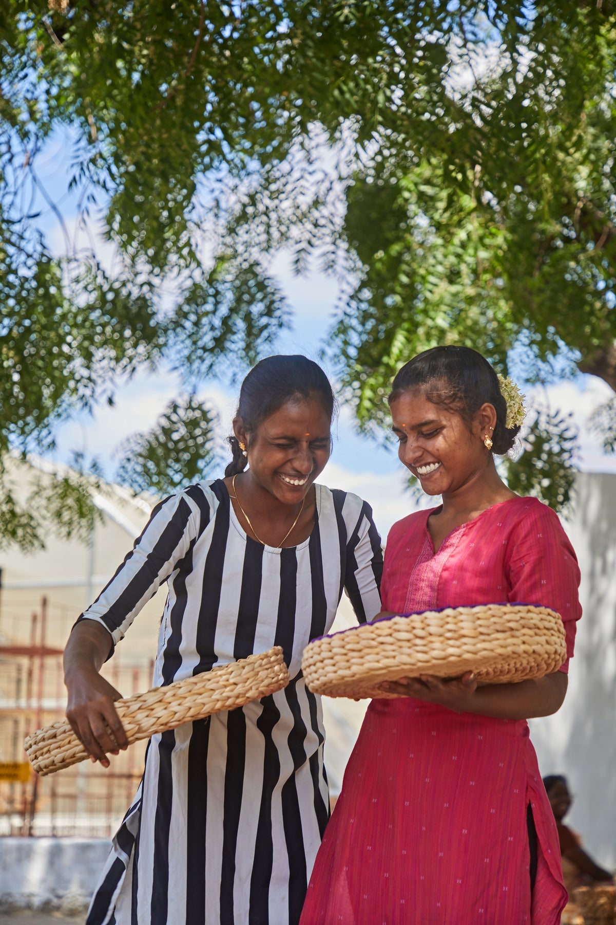 Iva banana fiber multi utility tray