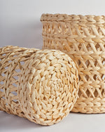 Load image into Gallery viewer, Aira – Banana Fiber Storage Basket
