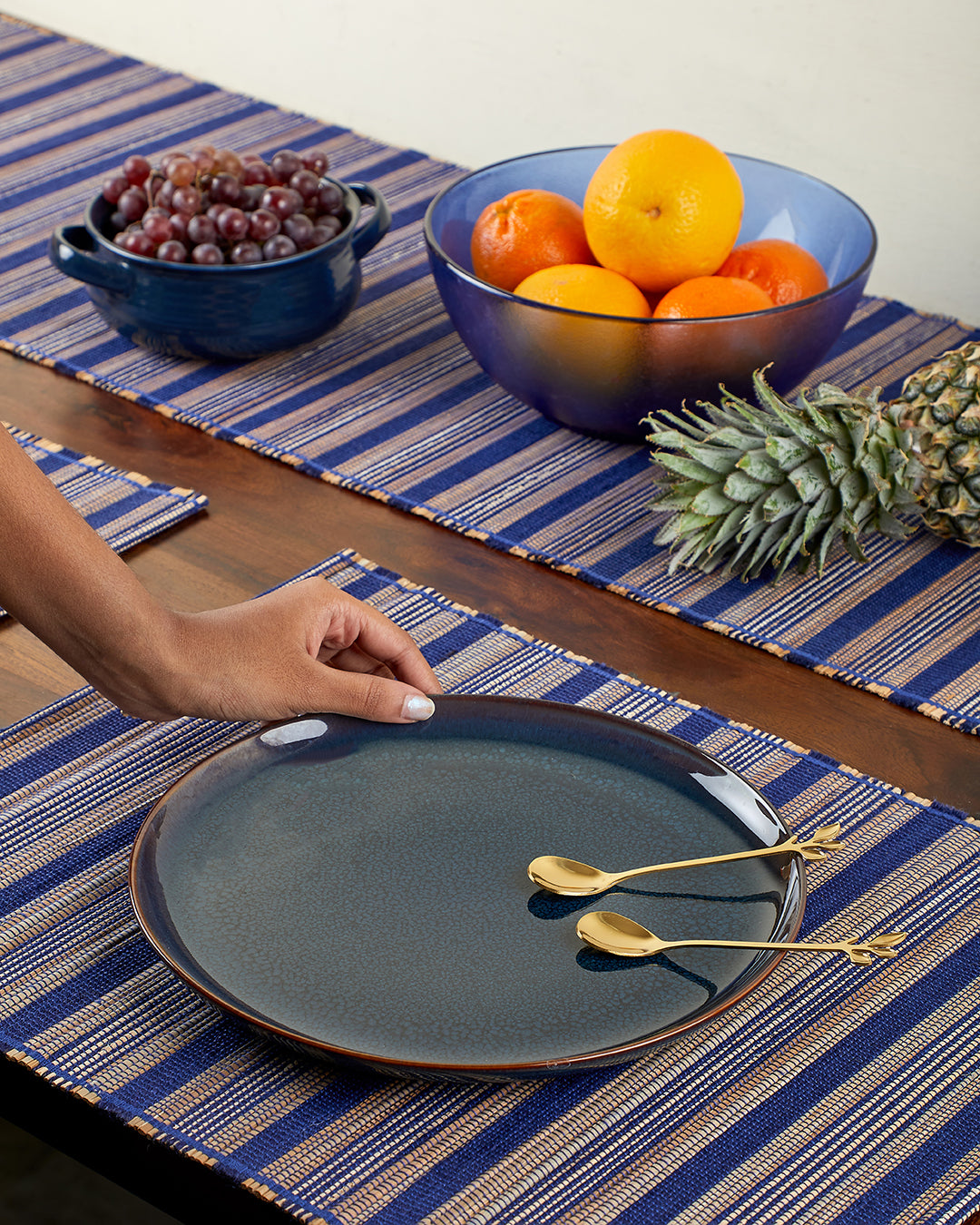Sira and sera – dinning set   placemat and runner set