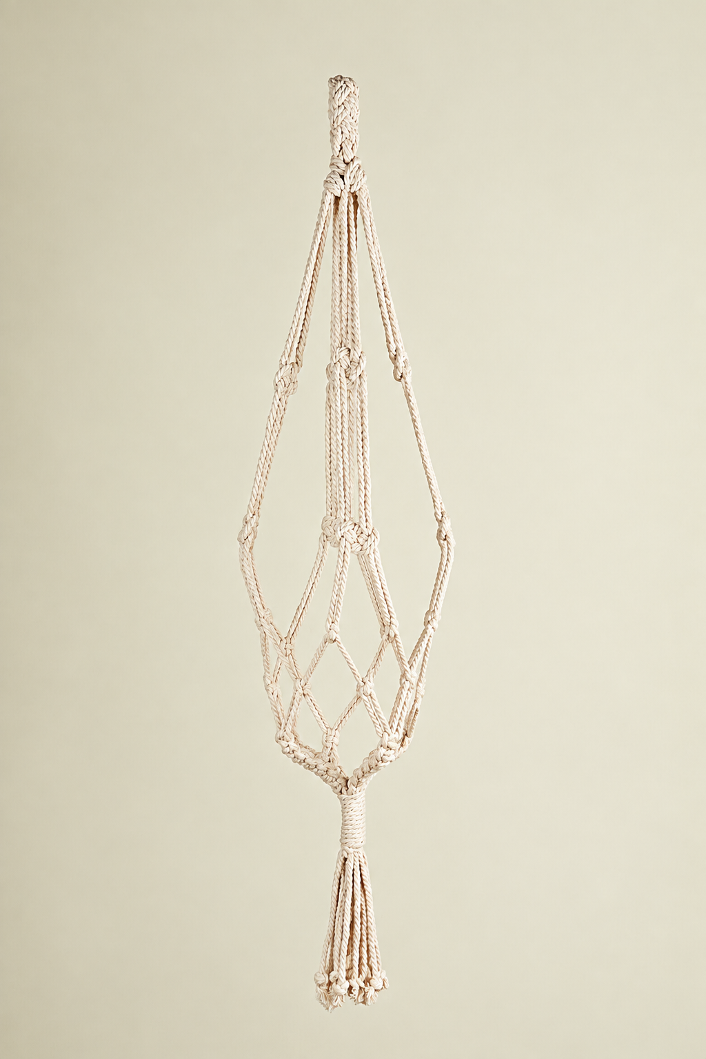 Mitti - Macrame Pot Hanger with Banana Fiber Planter