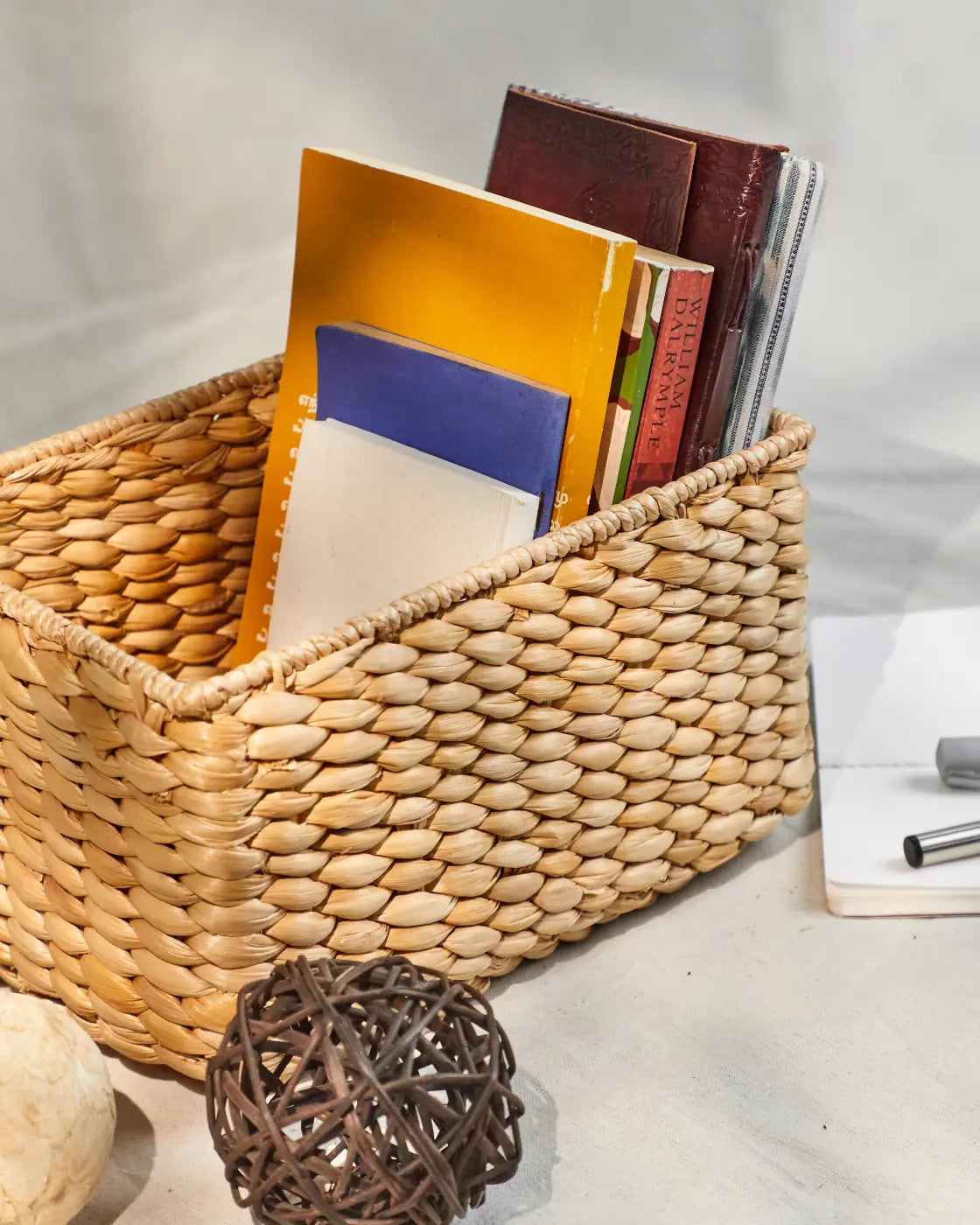Tara   multi utility banana fiber box