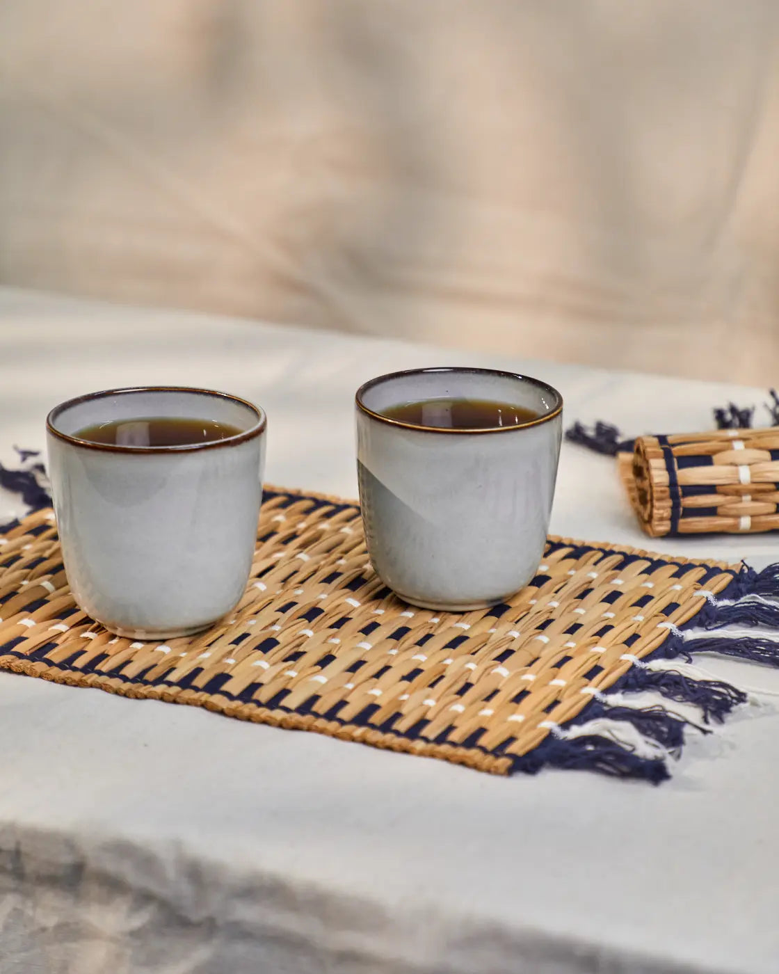  trivet with cotton weave detail