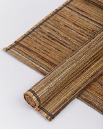 Load image into Gallery viewer, Rasi – Banana Fiber Placemat with Black Weave Detail
