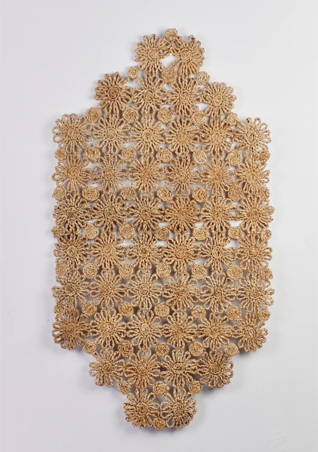 Biva   banana fiber woven wall decor
