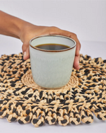 Load image into Gallery viewer, Arel – Banana Fiber Placemat with Black Weave Detail
