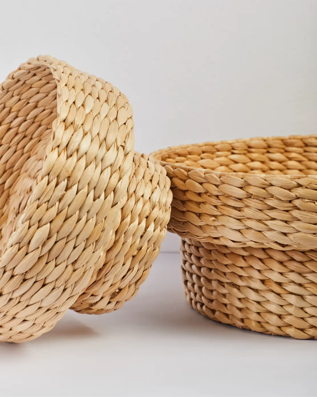 Beya - Dual-Sided Banana Fiber Storage Basket
