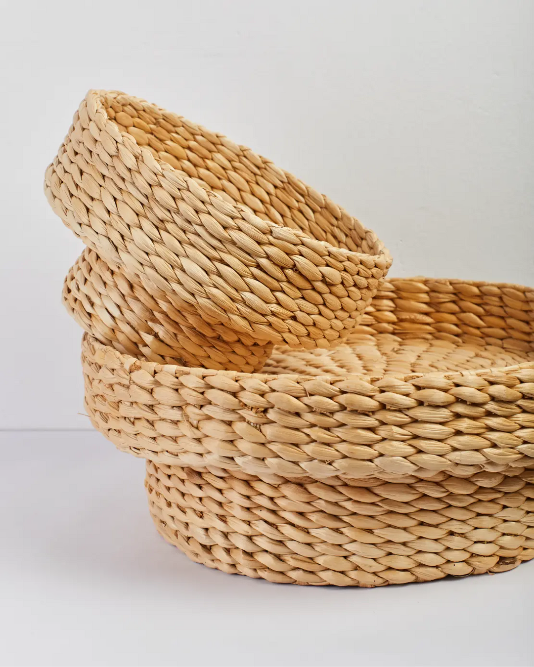Beya - Dual-Sided Banana Fiber Storage Basket