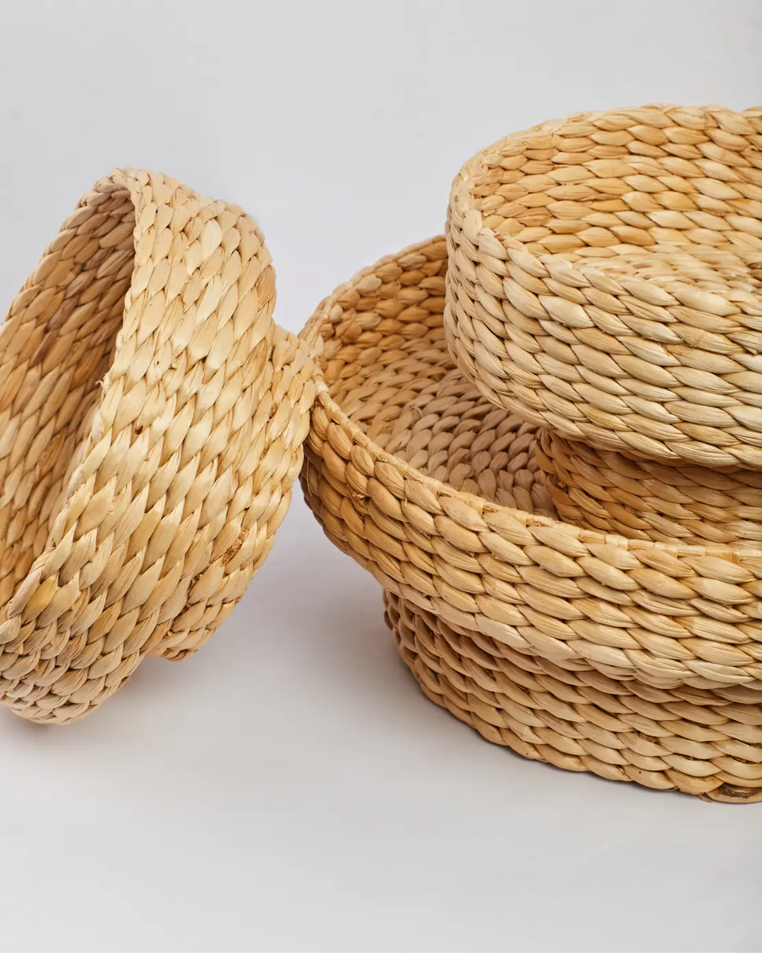 Beya - Dual-Sided Banana Fiber Storage Basket