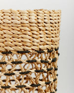 Load image into Gallery viewer, Risha - Banana Fiber Beach Tote Bag with Weave Detail
