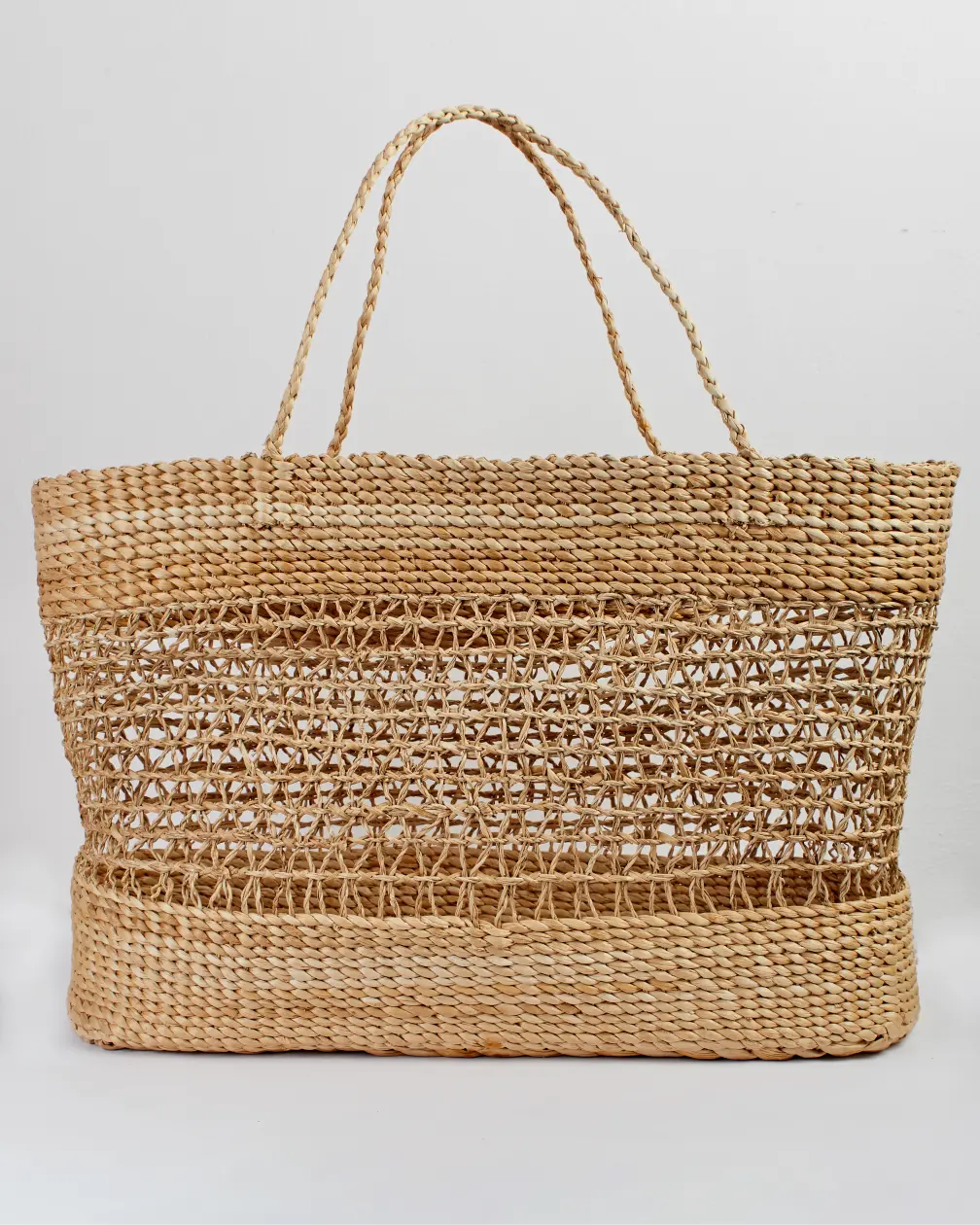 Kaira   banana fiber beach tote bag