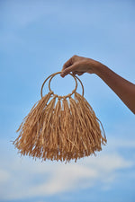 Load image into Gallery viewer, Sky – Banana Fiber Woven Wall Hanging
