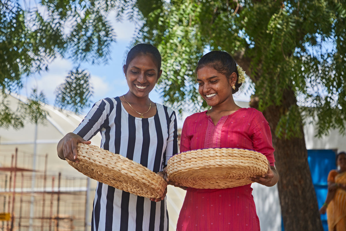 Sparo Living artisan crafting natural fibre products